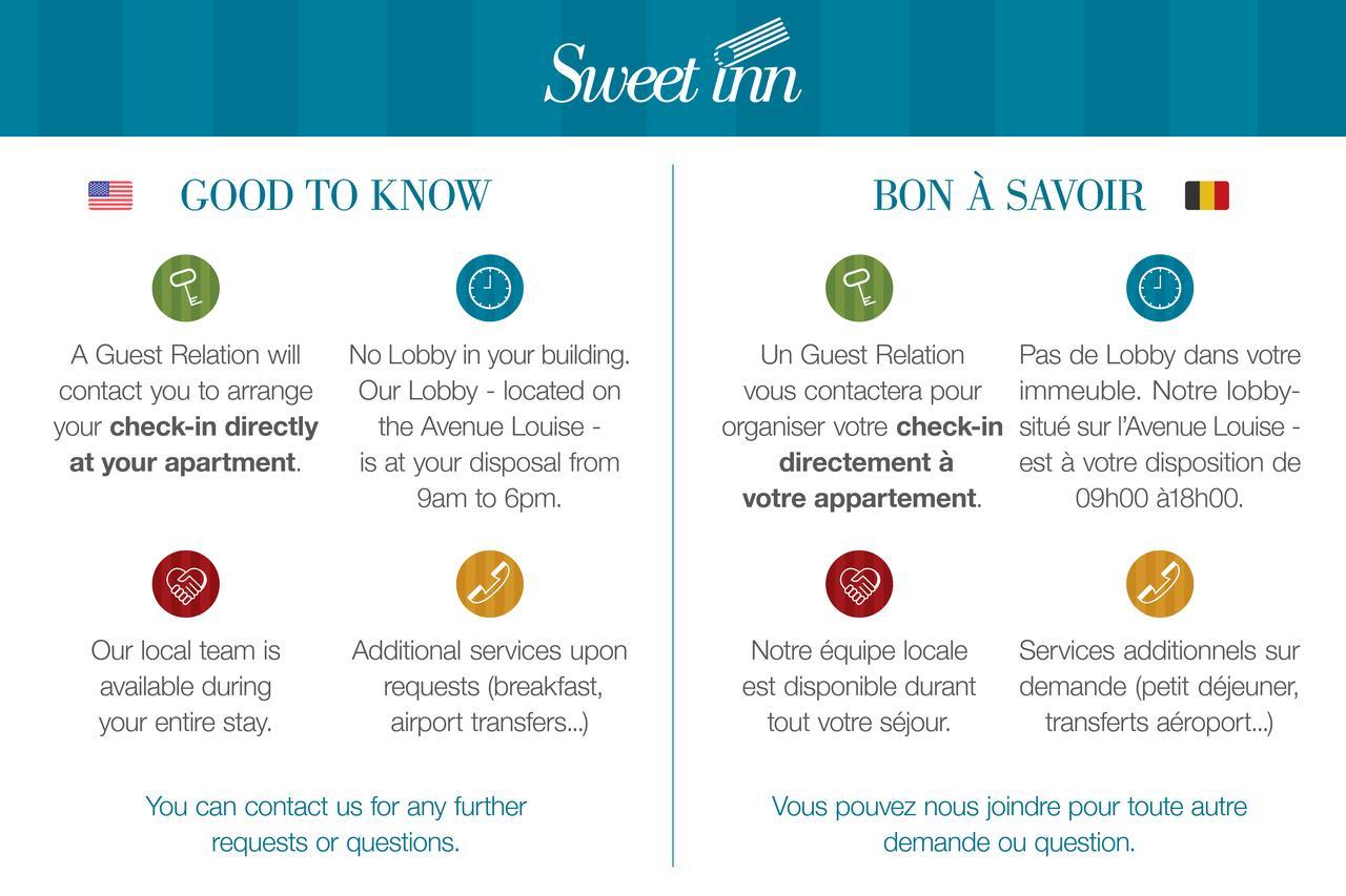 Sweet Inn Apartments -Eu Commission Bruxelles Eksteriør billede